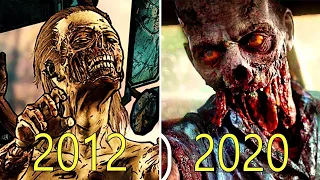 Evolution of The Walking Dead Games 2012 2020 (Best Evolution of Games 2021 to Watch)