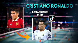 RONALDO 8 TRANSITION CLIPS | 4K | (No Wtermark Clips For Edit)