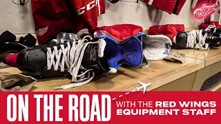 On The Road with the Detroit Red Wings Equipment Staff