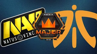 NaVi vs Fnatic (Mirage) Highlights - FACEIT Major: London 2018