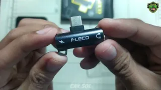 Review Adapter Converter Type C To Jack Audio 3.5mm