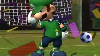 Super Mario Strikers Grudge Match 2 player Netplay 60fps