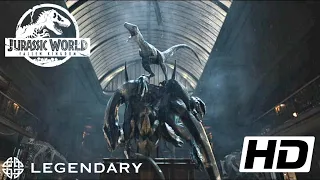 Jurassic world Fallen kingdom (2018)  FULL HD 1080p - Final battle scene Legendary movie clips