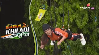 Khatron Ke Khiladi Made In India | Can Jasmin Manage To Collect All Flags?