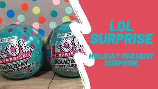 Limited Edition LOL Surprise Holiday Present Surprise Unboxing Toy Review | TadsToyReview