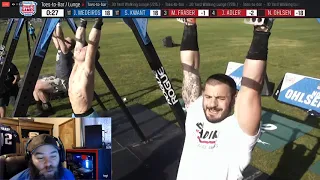 2020 CrossFit Games - Men's Event 6 - Toes To Bar & Lunges - Live Reaction