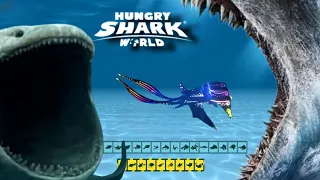 HOW TO UNLOCKED NEW MANTA RAY?? (FRANCIS SHARK) - HUNGRY SHARK WORLD - hungry shark