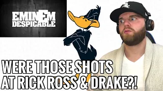 **First Time Hearing** Eminem- Despicable | He was dissing Drake and Rick Ross?! 🤣