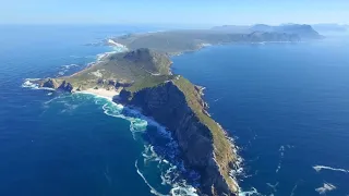 Aerial Views of Cape Point (South Africa)