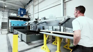 HACO Fiber Laser & Press Brake at Mathieu Gijbels