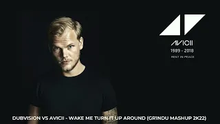 DubVision VS Avicii - Wake Me Turn It Up Around (GR1NDU Mashup 2K22) [Hommage]