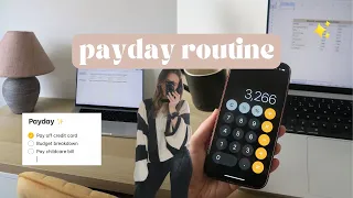 💰 PAYDAY ROUTINE | Budget for May with me |  How I manage my money & how I budget