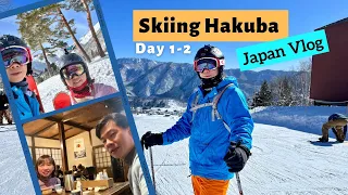 Skiing & Apres-ski at Hakuba, Nagano Japan. Tsugaike Kogen, Hakuba 47 & Goryu + delicious food.