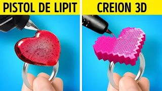 PISTOL DE LIPIT VS CREION 3D! | BĂTĂLIE EPICĂ A CREAȚIILOR COLORATE ȘI IDEI DE DIY-URI