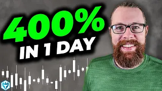This stock went up over 400% today!