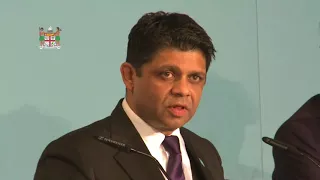 Fijian Attorney General Hon. Aiyaz Sayed-Khaiyum addressing at IFC Creating Markets