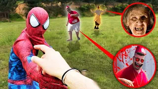 IS SPIDERMAN DIE? Skibidi Bop and Serbian Lady ATTACKED ME!! 😱