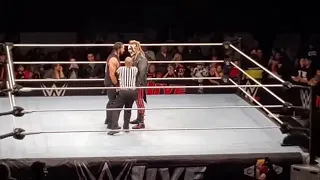 Seth Rollins Vs The Fiend Universal Championship Dark Match : WWE Live Event Seth Vs The Fiend