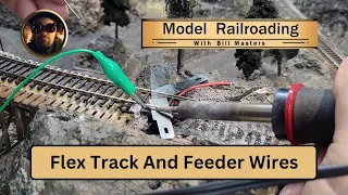 012.  Installing flex-track and feeder wires.