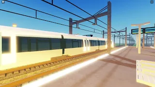 Depart d'une Z500000 UM a levallois |Roblox Train| Transilien F + Transilien W