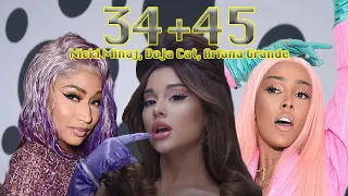 34+35 - Ariana Grande ft. Nicki Minaj & Doja Cat (DNA)