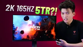 5 triệu có màn 24 inch 2K 165Hz? AOC Q24G2 màn hình này giá quá rẻ!!!