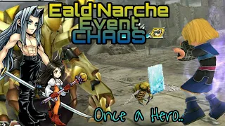 DFFOO Once a Hero.. Eald'narche Event CHAOS Eald'narche, Sephiroth Garnet