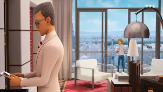 MIRACULOUS WORLD: SHANGHAI SPECIAL-ADRIEN ASKS HIS FATHER(GABRIEL) TO GO OUT