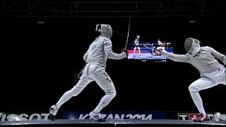 Korea v Germany GOLD Men's sabre teams Kazan 2014 World Fencing Championships