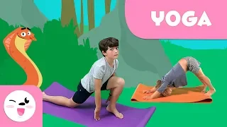 Sun Salutations & Yoga with Animals - Yoga for Kids