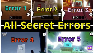 Hello Neighbor Hide & Seek Mobile ( Full Walkthrough ) All Secret Errors