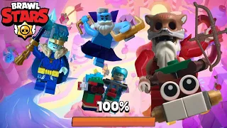 Lego brawl stars Gray ,Dark Brawlidays and new skins