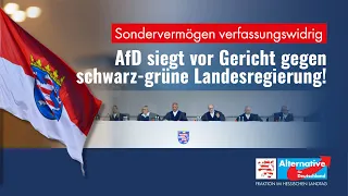 AfD siegt vor Gericht gegen Schwarz-Grün!