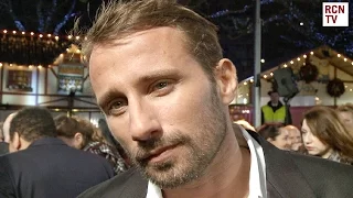 Matthias Schoenaerts Interview The Danish Girl Premiere