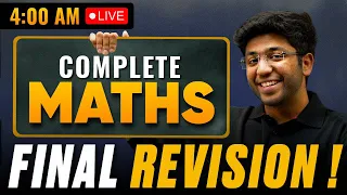 Class 10th Maths FINAL REVISION 🔥 | Most Important Questions and Concepts | Shobhit Nirwan