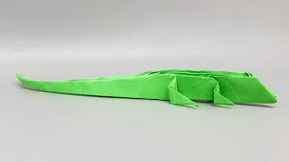 Origami Lizard | How to Make an Easy Paper Lizard | Easy Origami Lizard