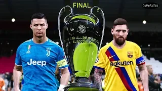 PES 2020 - Barcelona vs Juventus - Final UEFA Champions League 2019/2020 - Messi vs Ronaldo