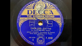 Tiger Rag - Jimmy Dorsey, with Spike Hughes And His Three Blind Mice - Decca F 1878