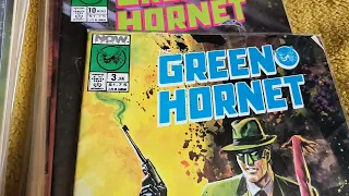 A few green hornet comics