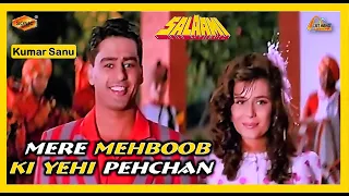 Mere Mehboob Ki Yehi Pehchan | Sonic Jhankar | Salaami 1994 | Kumar Sanu |  Ayub Khan |  GEET MAHAL