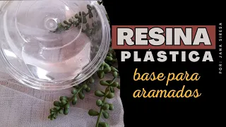 Resina Plástica base para aramados - Pré Resina  - Resina de base - Resina preparatória