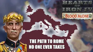 Restoring Rome as the King of ITALY In Hearts of Iron 4