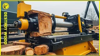 Amazing Homemade Firewood Processing Machine, Super Fast Wood Cutting Machine On Another Level 🪓16