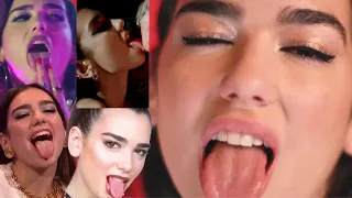 Dua Lipa Tongue Compilation👅👅part 1