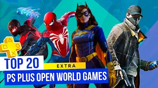 20 Best Open World Games on PlayStation Plus Extra | PS Plus Open World Games | 2023