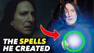 The 7 Spells Severus Snape Created (Harry Potter Explained)