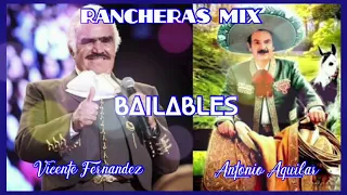 VICENTE FERNÁNDEZ VS ANTONIO AGUILAR MIX RANCHERAS 2024