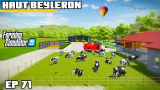 MOOOORE COWS! WHAT'S THE NEXT FIELD? | Farming Simulator 22 - Haut-Beyleron | Episode 71