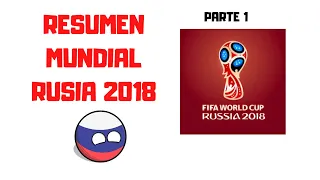 RESUMEN MUNDIAL RUSIA 2018 | PARTE 1 | COUNTRYBALLS