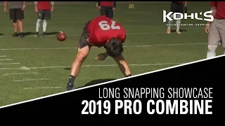 2019 Pro Combine | Long Snapping Showcase